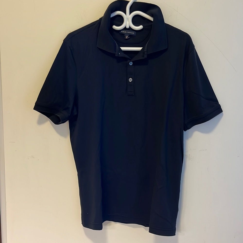 BANANA REPUBLIC Black T-Shirt L